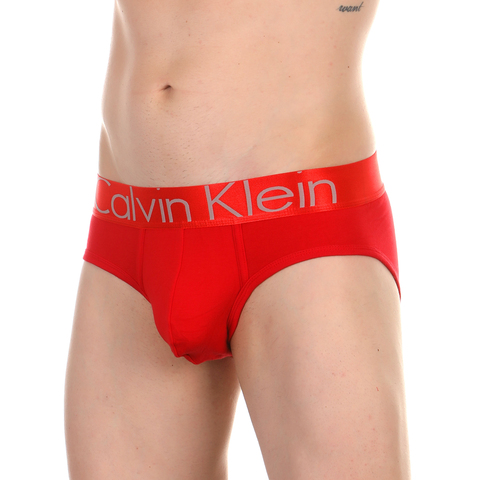 Мужские трусы брифы красные Calvin Klein Red Briefs