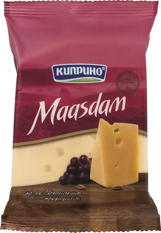Сыр Маасдам 45% Киприно 200г
