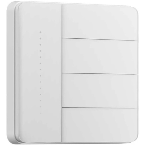 Умный выключатель Aqara Z1 Pro ZNQBKG45LM четырехклавишный белый (ZNQBKG45LM_WH)