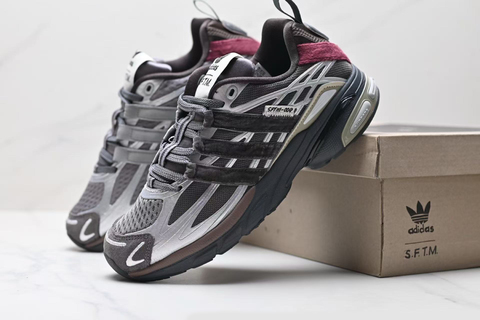adidas Adistar Cushion Sftm 'Grey/Black/Burgundy' 