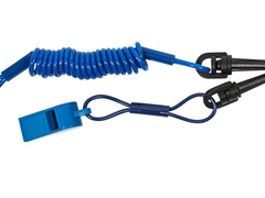 Стоп-шнур Yamaha с неопреновым браслетом, синий