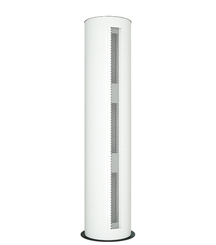 Водяная тепловая завеса Тепломаш КЭВ-115П6145W Колонна прямоточная 600 белый
