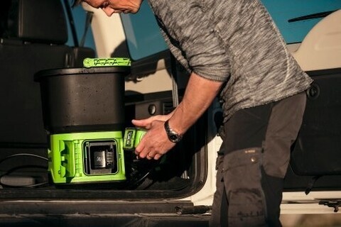 Мойка высокого давления Greenworks GDC40, 40v, 70 бар, без АКБ и ЗУ (аккумуляторная)
