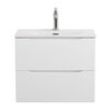 BelBagno MARINO-CER-MINI-500-2C-SO-RNG-P MARINO-CER-MINI База под раковину подвесная с двумя выкатными ящиками, Rovere Nature Grigio, 496x390x500, MARINO-CER-MINI-500-2C-SO-RNG-P