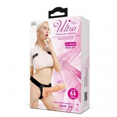 Страпон с вибрацией и пультом управления Ultra Passionate Harness (18×5 см)