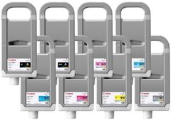 Комплект картриджей Canon PFI-706 (MBK,BK,M,C,Y,GY,PC,PM) 8шт х 700мл