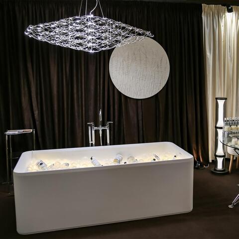 Подвесная светодиодная люстра Favourite Thinner 4305-6P