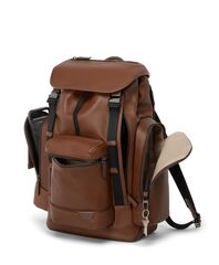 Рюкзак кожаный Griffen/Cognac