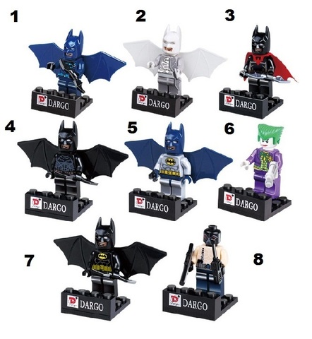 Minifigures Super Heroes Blocks Building Series 22