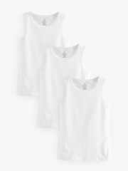 Майка для мальчика Next 662-320, 3 шт., Белый