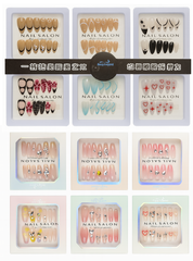 Накладные Ногти, в ассортименте более 50 видов, цена за уп.