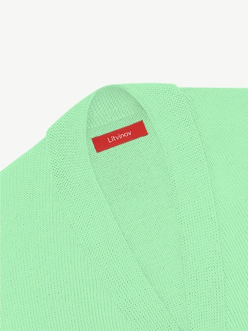 Кардиган с пуговицами из мягкой шерсти