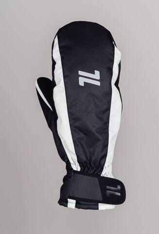 варежки NORDSKI Arctic Black/Cream Membrane W NSV242199, р-р  8-S, черн/сер., жен.