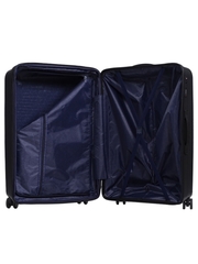 Чемодан полипропилен Черный ЛЮКС (S) 55х20х37 см/2,4 кг7