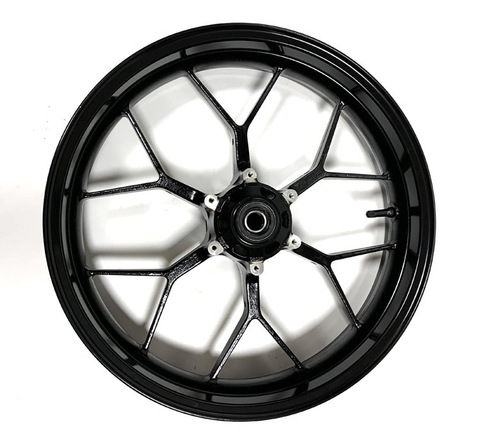 Передний колёсный диск Arashi для Honda CBR 600 RR 2013-2017 черный/золотой