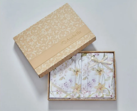 Постельное бельё Asabella 2198-6 египетский хлопок Premium (евро) - Купить 4