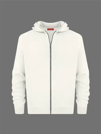 Толстовка на замке из кашемира