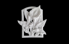 Силиконовый молд Панно Лилии