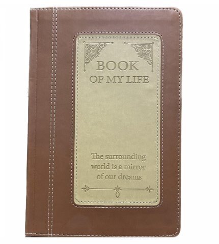 ЗАПИСНАЯ КНИГА А5 160л. МОДНЫЙ СТИЛЬ кожзам, тиснение