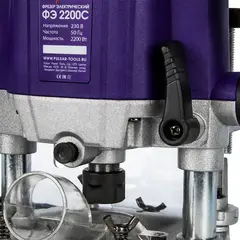Фрезер сетевой ПУЛЬСАР ФЭ 2200C (2200Вт, 6;8;12 мм, 12000-23000 об/мин, кейс, 5,9 кг) (911-481)