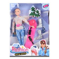 Кукла с сноубордом