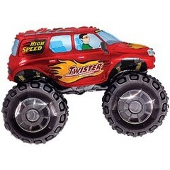 F Мини-фигура, Большой внедорожник (красный), 14