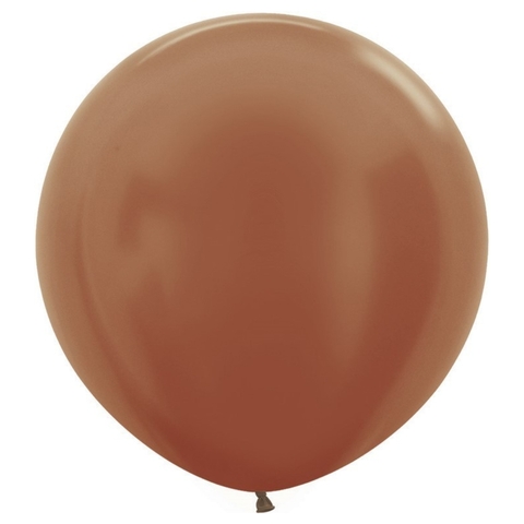 Большой шар медный, металлик, 61 см