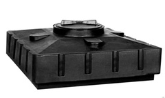 Бак для душа с подогревом АКВАТЕК Стандарт 240 л. (950х950х440)