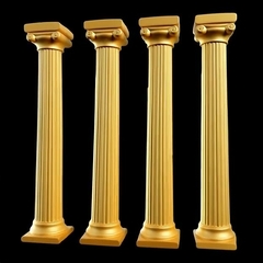 Силиконовый молд Полуколонна Большая