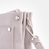 Сумка Саломея 459 итальянский светло-серый