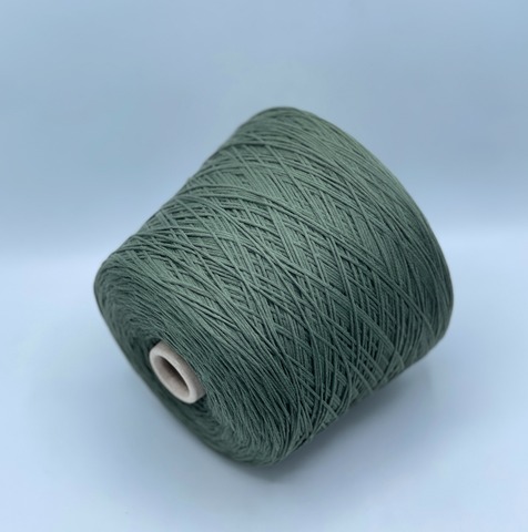 ECAFIL, Tondo, 350м, 83% Хлопок, 17% Полиамид, Зеленый(749/815). 38053