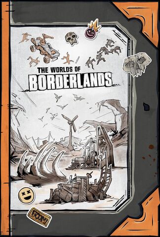Артбук The World of Borderlands (На Английском языке)
