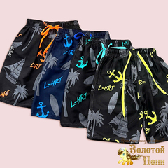 Шорты пляжные м (7-11) 260324-VT888