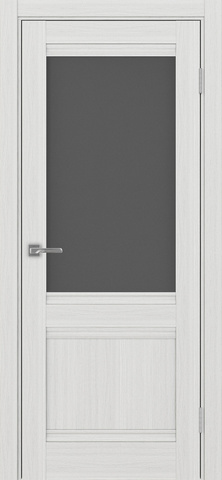 Турин_502U.21.30 ЭКО-шпон Ясень серебристый-Графит матовое/Щит МДФ