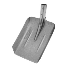 61325 Лопата совковая, 230х275, ребра жесткости, рессорная сталь, 0,9кг, без черенка, LUXE// Palisad