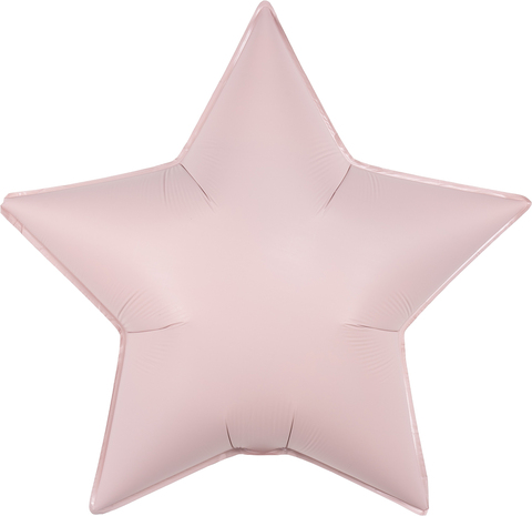 К 30''/76 см, Звезда, Сатин, Розовый, 1 шт.