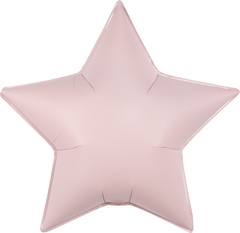 К 30''/76 см, Звезда, Сатин, Розовый, 1 шт.