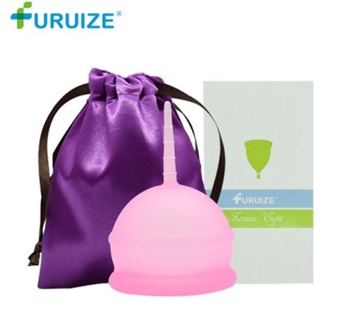 Менструальная чаша Furuize Shorty, розовая