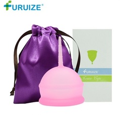 Менструальная чаша Furuize Shorty, розовая