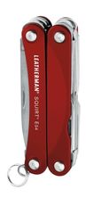 Мультитул Leatherman Squirt ES4, 9 функций, красный