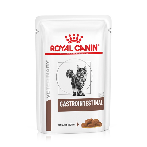 Royal Canin Gastro Intestinal пауч для кошек при нарушении пищеварения (желе) 85г