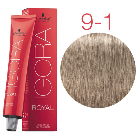 Schwarzkopf Igora Royal 9-1 (Блондин сандрэ) - Краска для волос