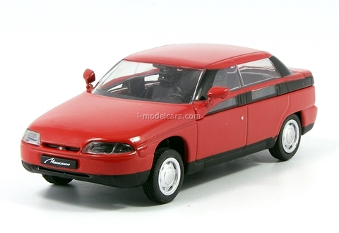 Moskvich-2143 Yauza red 1:43 DeAgostini Auto Legends USSR #125