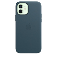 iPhone 12 | 12 Pro Leather Case with MagSafe Baltic Blue