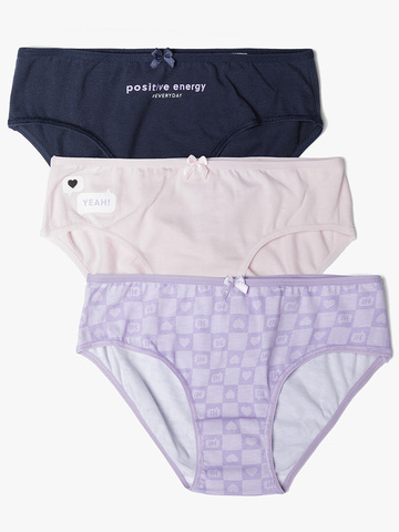 Трусы (3 штуки) для девочек 5.10.15 4W4407