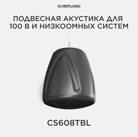 CVGAUDIO CS608TBL Подвесная акустическая система 8ohm/100V