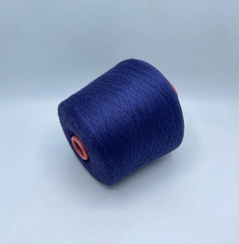 Botto Poala (пр.Италия),art-Canton, 2/50 2500м/100 гр. 65% Шелк 35% Конопля, цвет-Чернильный меланж(1001) ,арт-33926