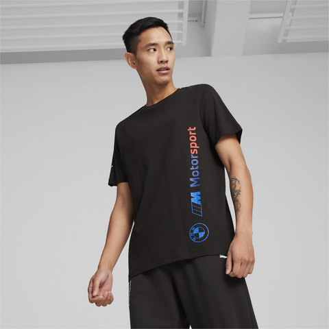 Футболка Puma BMW MMS Logo Tee + PUMA Black