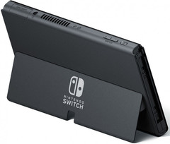 Игровая консоль Nintendo Switch (OLED-модель, цвет неоновый красный / неоновый синий)