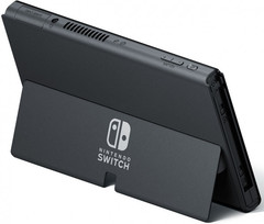 Игровая консоль Nintendo Switch (Гонконг, OLED-модель, цвет неоновый красный / синий)